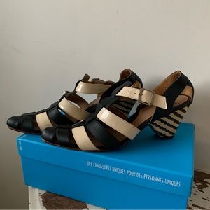 Fluevog Objective 10 Black and White